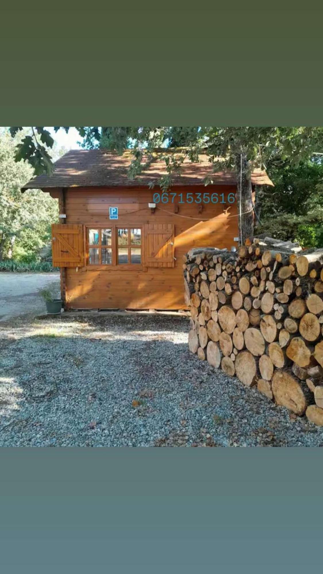 La Cabane En Bois Tourves Exterior foto